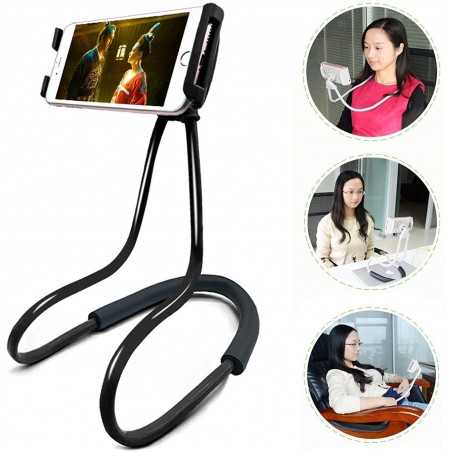 Support Flexible Rotatif Collier Universel Pour Tous Les Smartphones