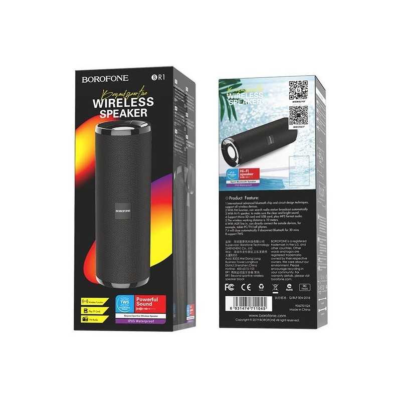 Speaker Borofone BR1 Wireless V5.0 Bluetooth Music/Call
