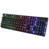 Clavier Gamer Mécanique Métal Avec Touches Multimédia RGB  Backlite