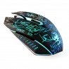 Souris Gamer LED 7 COLORS BACKLIGHT 4 BUTTONS 2400DPI