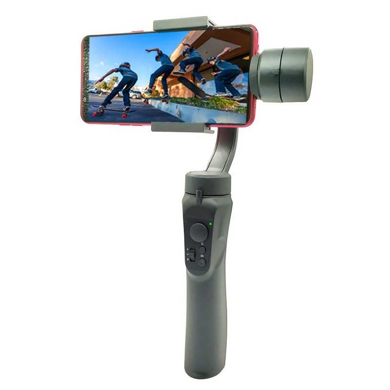 3-Axis Stabilisateur Handheld Gimbal de poche PTZ cardan Smartphone Gopro caméra Selfie bâton trépied pour Smartphone