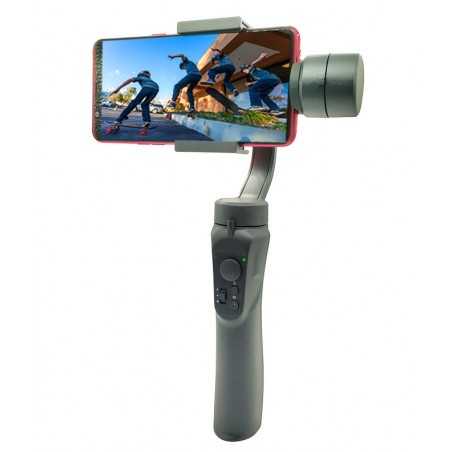 3-Axis Stabilisateur Handheld Gimbal de poche PTZ cardan Smartphone Gopro caméra Selfie bâton trépied pour Smartphone