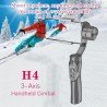 3-Axis Stabilisateur Handheld Gimbal de poche PTZ cardan Smartphone Gopro caméra Selfie bâton trépied pour Smartphone