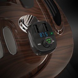KIT MP3 FM Transmetteur Bluetooth Voiture Main Libre Musique MP3 Adaptateur Radio sans Fil