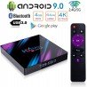 TVBox H96 Max Smart Video 4GB DDR3 64GB Stockage Quad-Core Support 4K Ultra HD / Dual WiFi 2.4G + 5G / HDMI / 3D