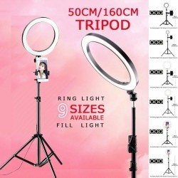 Ring Light LED Dimmable Lamp Studio Photo Phone Video Live Photography Selfie Light with USB Cable