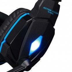 Casque Gamer Stéréo Hot Gain avec Microphone lumière LED meilleur casque pour PS4 Xbox Smartphone Et PC