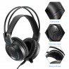 Casque Gamer V2000 Sound 7.1 basse stéréo avec Microphone LED coloré pour Smartphone Xbox PS4 et PC