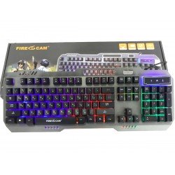 Pack Gaming 3 in 1 Clavier RGB + Casque v2000 Sound 7.1 LED RGB+ Souris RGB