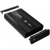 HDD External Case adaptateur USB 3.0/USB 2.0 to SATA External Stockage 3.5 avec boite Aluminum