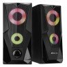 Gaming Speaker Stéréo Audio RGB Backlight 3.5mm jack (audio), USB (power)