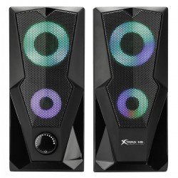 Gaming Speaker Stéréo Audio RGB Backlight 3.5mm jack (audio), USB (power)