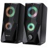 Gaming Speaker Stéréo Audio RGB Backlight 3.5mm jack (audio), USB (power)