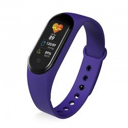 M5 Smart Band Connecté Bluetooth de Sport Tracker de Fitness Moniteur de Fréquence Cardiaque Étanche pour Femmes Hommes