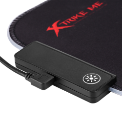 Tapis Gamer XTRIKE ME MP-602 Avec LED RGB Taille 350x250