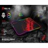 Tapis Gamer XTRIKE ME MP-602 Avec LED RGB Taille 350x250