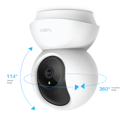 Camera Tapo C200 Caméra de surveillance WiFi panoramique et inclinable Indoor