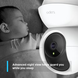 Camera Tapo C200 Caméra de surveillance WiFi panoramique et inclinable Indoor