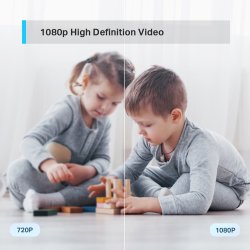 Camera Tapo C200 Caméra de surveillance WiFi panoramique et inclinable Indoor