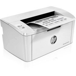 HP LaserJet Pro M15a Imprimante Monochrome avec Toner inclus - Blanc/Noir