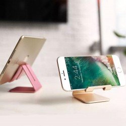 Support Smartphone en aluminium Compatible avec les Smartphones et tablettes 4-10 pouces