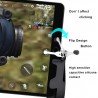 H7 Manette de Jeu Mobile pour iPad, Tablettes, Smartphones Gaming L1R1 pour PUBG/Fortnite/Call of Duty