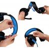 Casque G2000 KOTION EACH Gamer Casque écouteur stéréo basse  avec micro, LED pour PC PS4 X-BOX