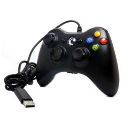 Manette Xbox 360/PC Windows Gamer Microsoft Manette PC Windows 7/8/10/11 Haute Qualité filaire