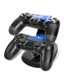 Dual Chargeur Manette PS4 Contrôleur Chargeur Avec Cable USB