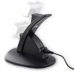 Dual Chargeur Manette PS4 Contrôleur Chargeur Avec Cable USB