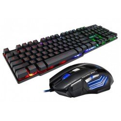 Pack Gaming 4X1 iMICE GK-470 Casque,  Souris, Clavier, Tapis Souris