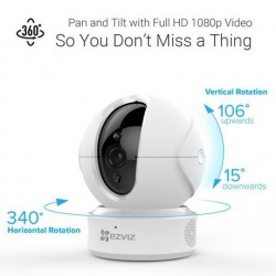 Camera Wifi EZVIZ C6CN 2Mega 1080P HD 2K Wifi Camera Security HikVision Night Vision
