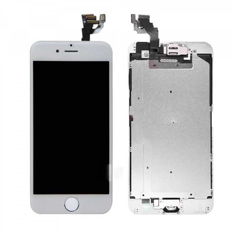Afficheur IPhone 6 PLUS Ecran (lcd + vitre tactile + chssis) Blanc/Noir