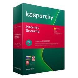 Kaspersky Internet Security 2021 1Poste/1Ans Multi-Devices