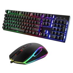 Pack Gamer.3x1 Clavier RGB + Souris RGB + Casque LED RGB