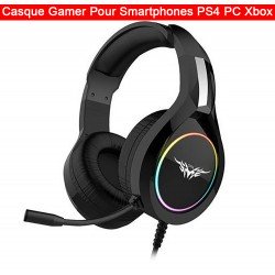 Pack Gamer.3x1 Clavier RGB + Souris RGB + Casque LED RGB