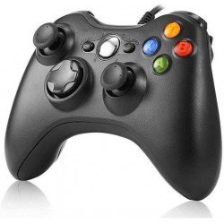 Manette Xbox 360/PC Windows Gamer Microsoft Manette PC Windows 7/8/10/11 Haute Qualité filaire