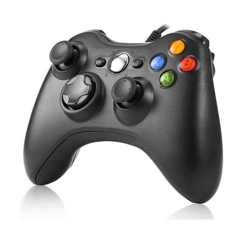 Manette Xbox 360/PC Windows Gamer Microsoft Manette PC Windows 7/8/10/11 Haute Qualité filaire