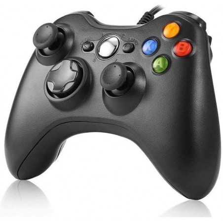 Manette Xbox 360/PC Windows Gamer Microsoft Manette PC Windows 7/8/10/11 Haute Qualité filaire