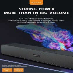 Wireless Speaker Bluetooth Desktop Audio With USB Port / TF Card Slot