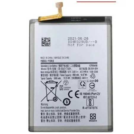 Batterie Samsung A12 A125 A125F SM-A125F EB-BA217ABY 5000mAh Original Quality