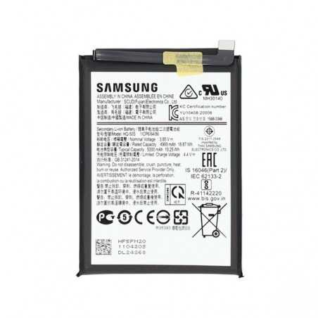 Batterie Samsung A03s / Samsung A03 / Samsung A02s M02s F02s A037 A025 A035 A042 5000mAh Original Quality
